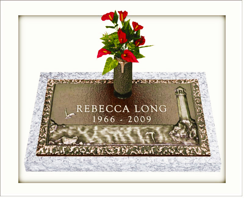 Bronze Grave Markers